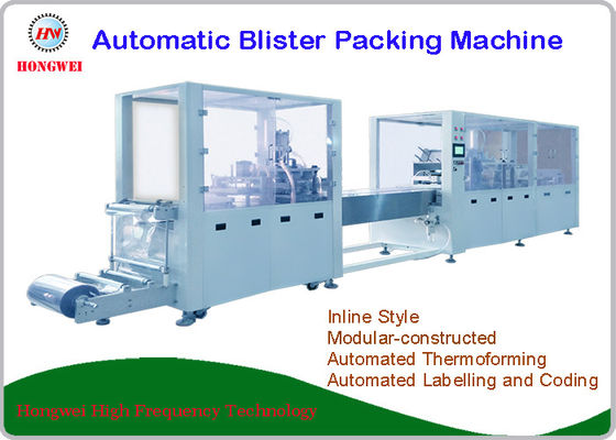 Toothbrush Automatic Blister Packing Machine New Condition Servo Motor Driven