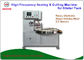 HF Welding Rotary Blister Packing Machine 27.12 MHz For Double Plastic Film Welding