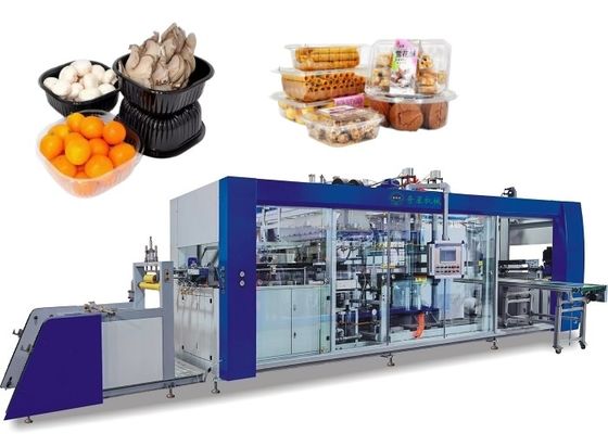 Machines de Thermoforming de boursouflure de quatre stations automatiques